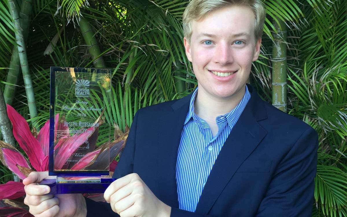 Footwear donation event