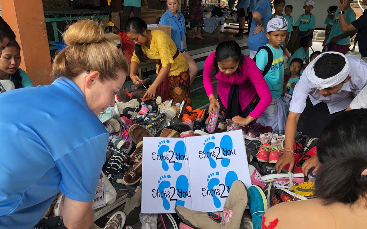 Shoe collection event