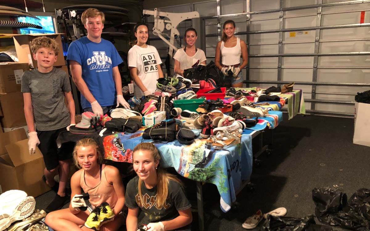 Shoe distribution day